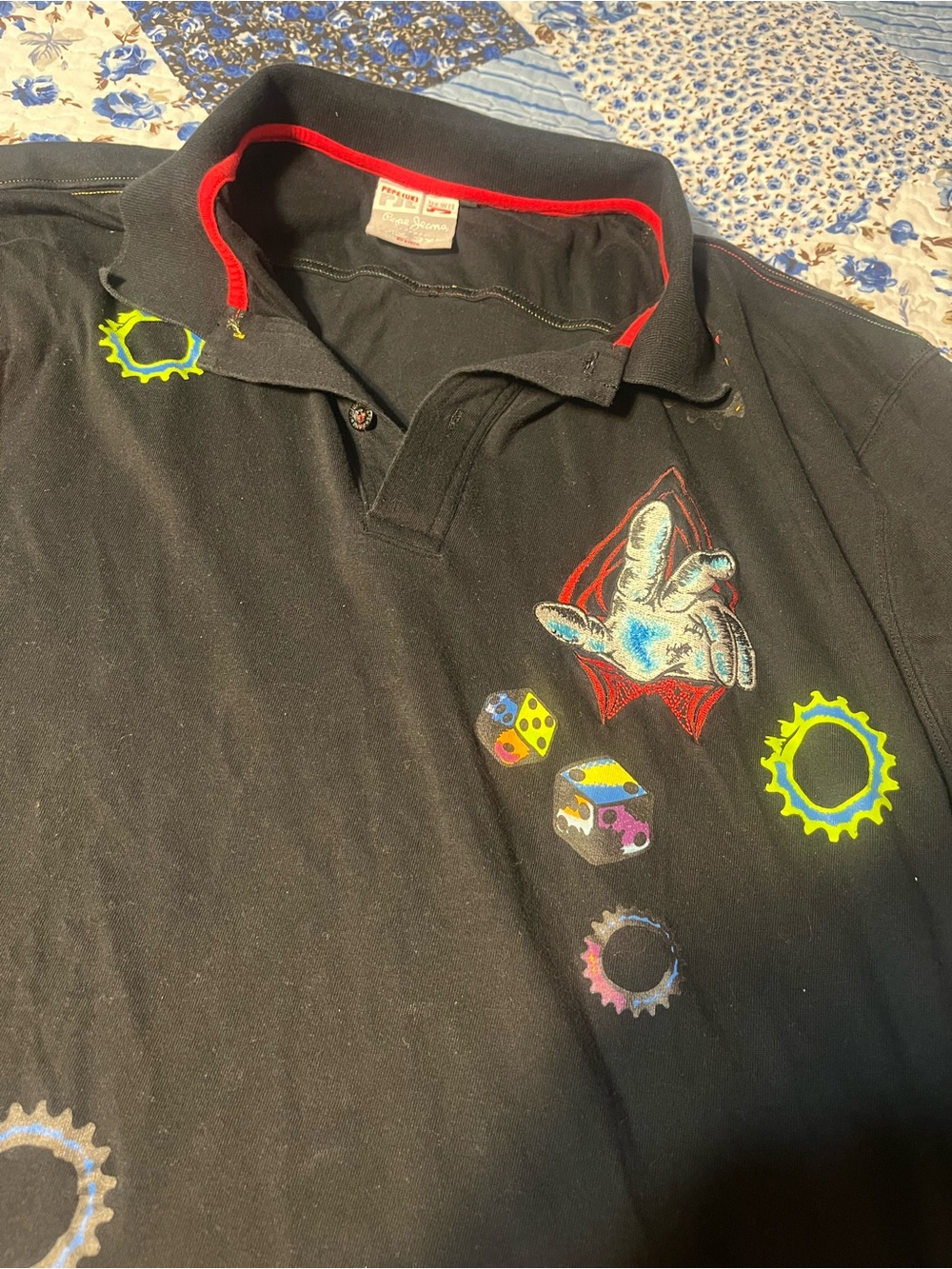 Pepe Jeans Men’s 3XL Graphic Design Polo